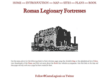 Tablet Screenshot of legionaryfortresses.info